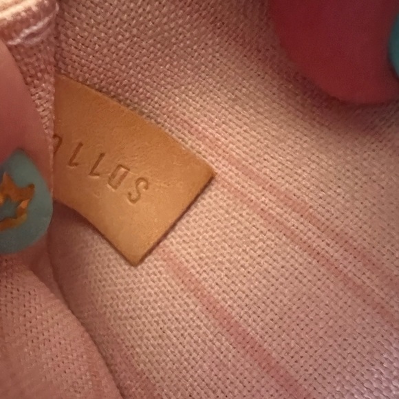 Pre Owned AUTH Louis Vuitton MM Azul Neverfull - Picture 10 of 11